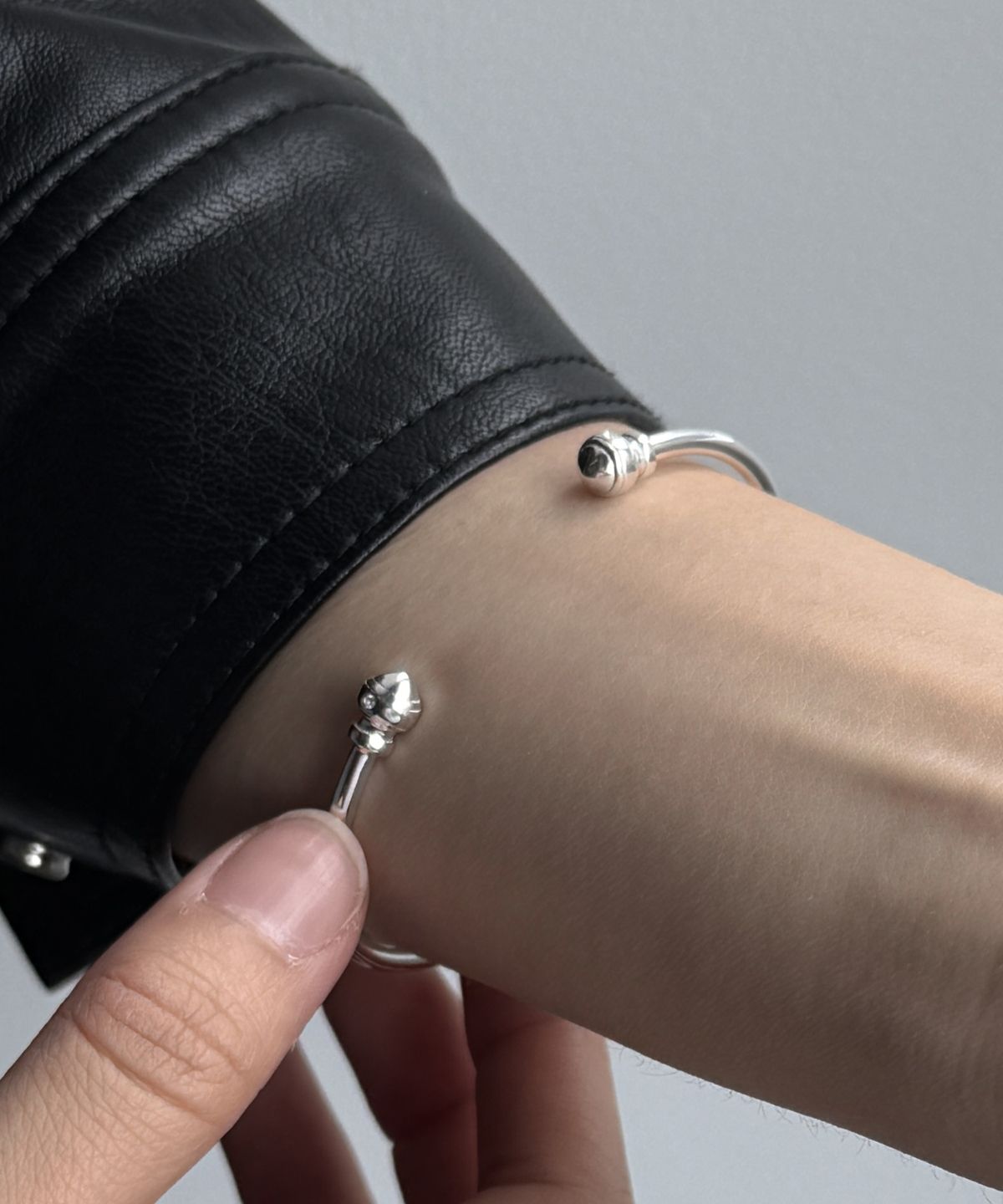 바라두(BARADU) 925 Ball bangle bracelet
