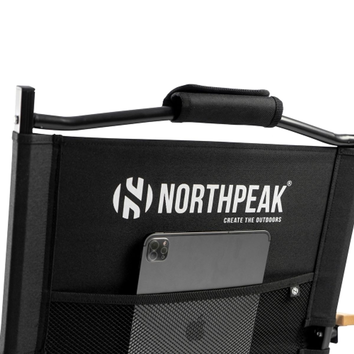 노스피크(NORTHPEAK) 로우 플랫 체어_블랙