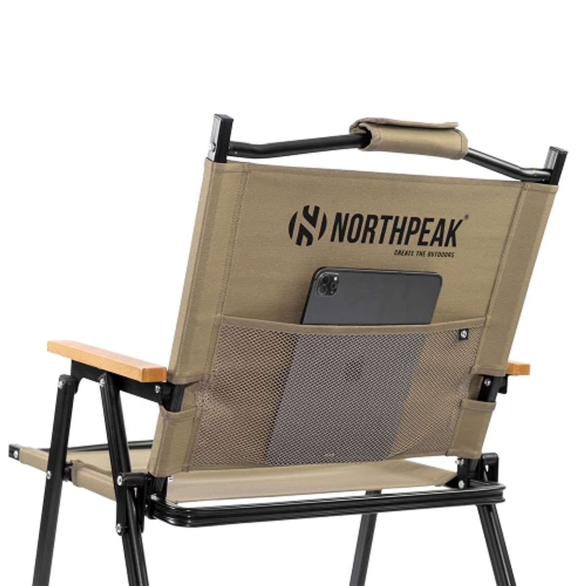 노스피크(NORTHPEAK) 로우 플랫 체어_올리브 탄