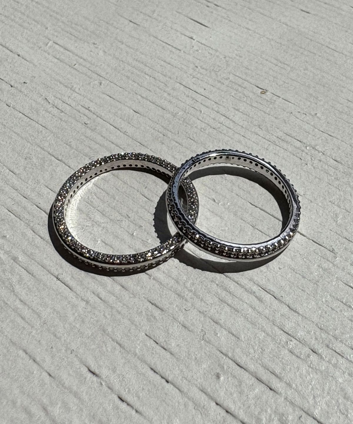 바라두(BARADU) 925 Two-line eternity ring