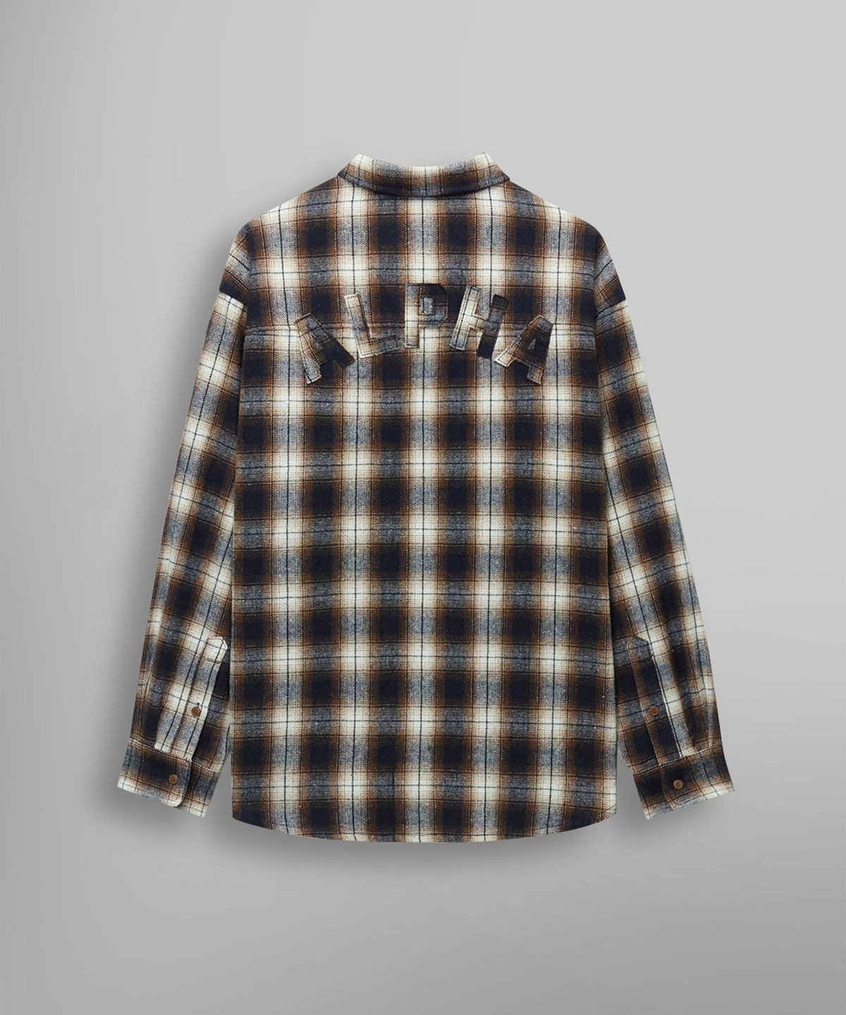 알파 인더스트리(ALPHA INDUSTRIES) UNFRM 플란넬 셔츠 러스트