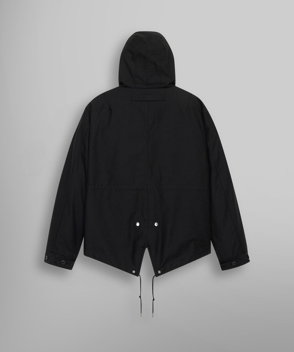 알파 인더스트리(ALPHA INDUSTRIES) M-65 모드 피시테일 필드 코트 블랙