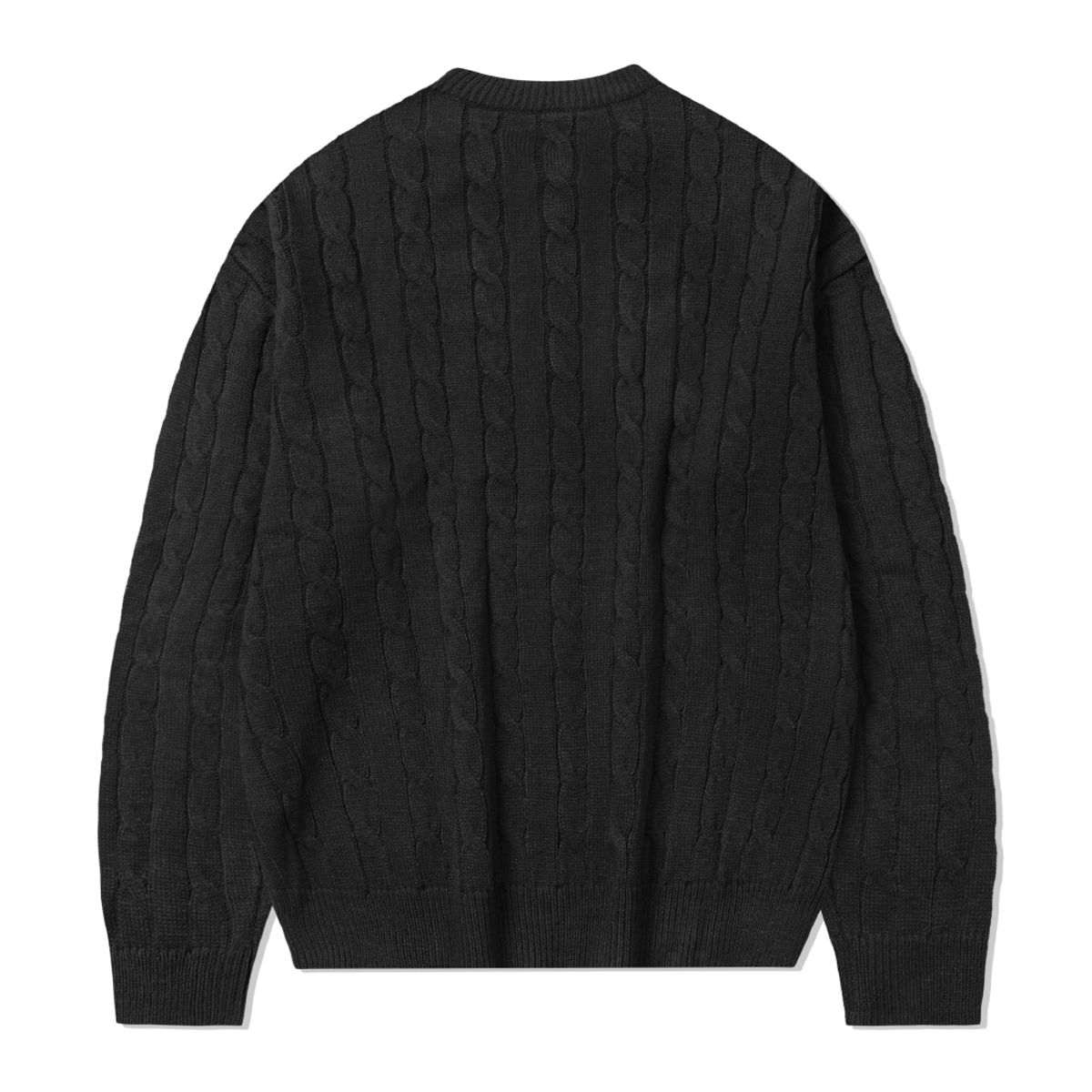 그레이블러밧(GRAYBLVD) 안나 니트 라운드티 GKCNT83 (BLACK)