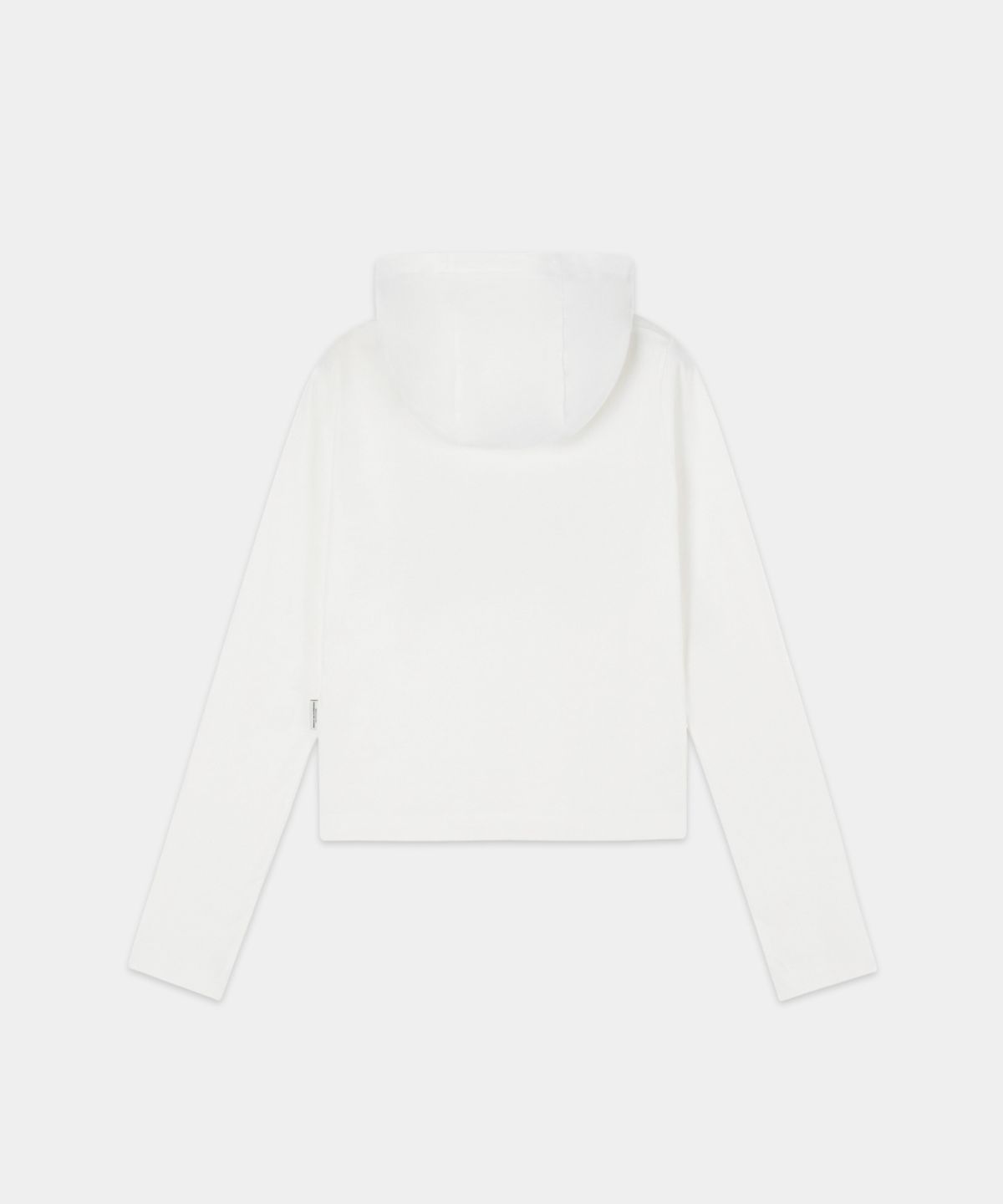 메종미네드(MAISON MINED) (W) LEGACY HOODED LONG SLEEVE WHITE