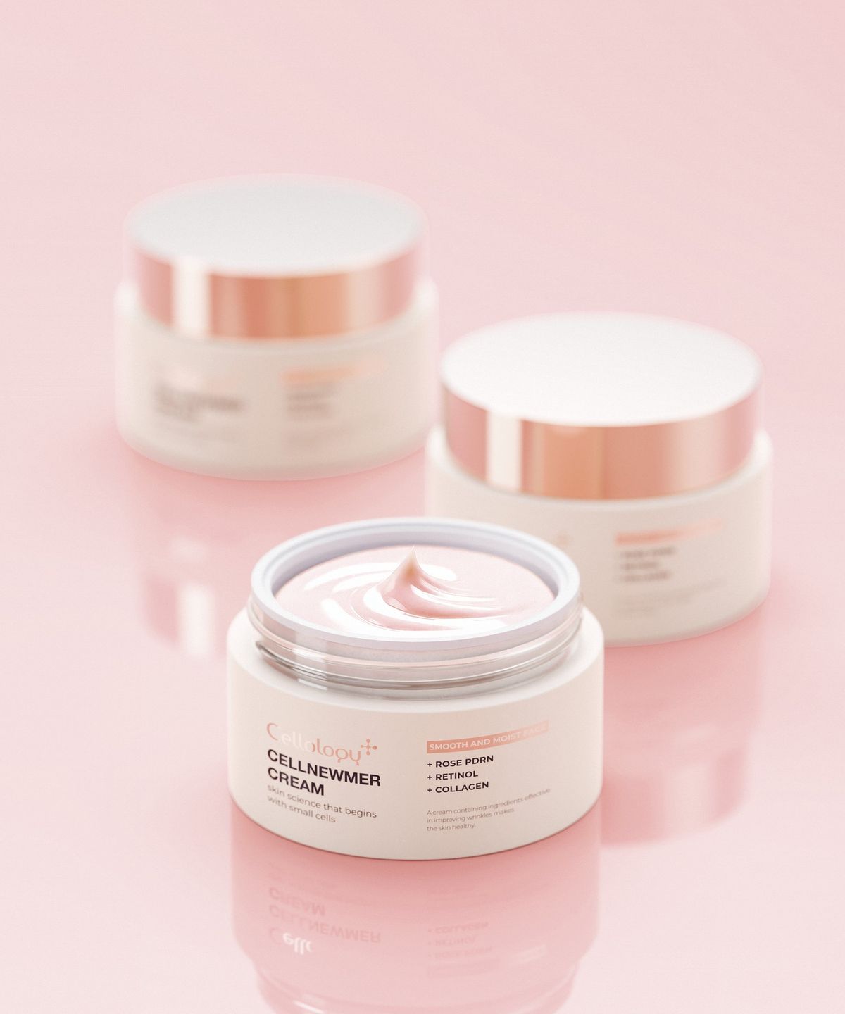 셀올로지(CELLOLOGY) 셀뉴머 크림 50 ml / 팔자 입가 주름 개선 크림