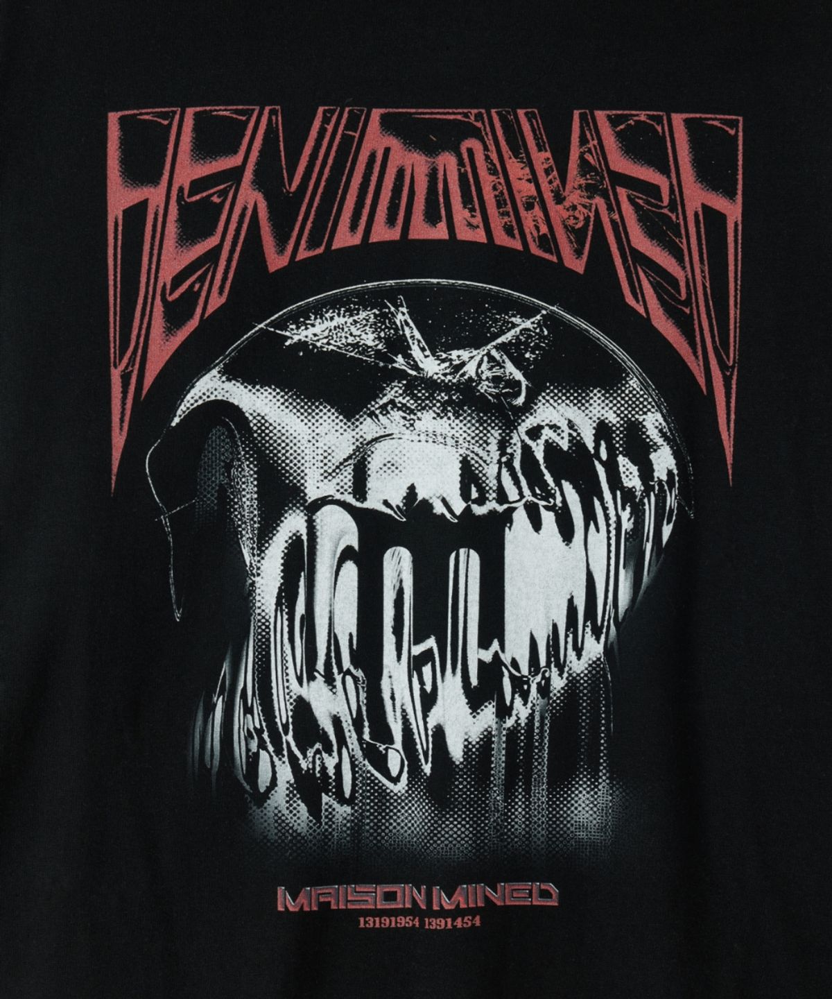 메종미네드(MAISON MINED) STICKY LONG SLEEVE BLACK