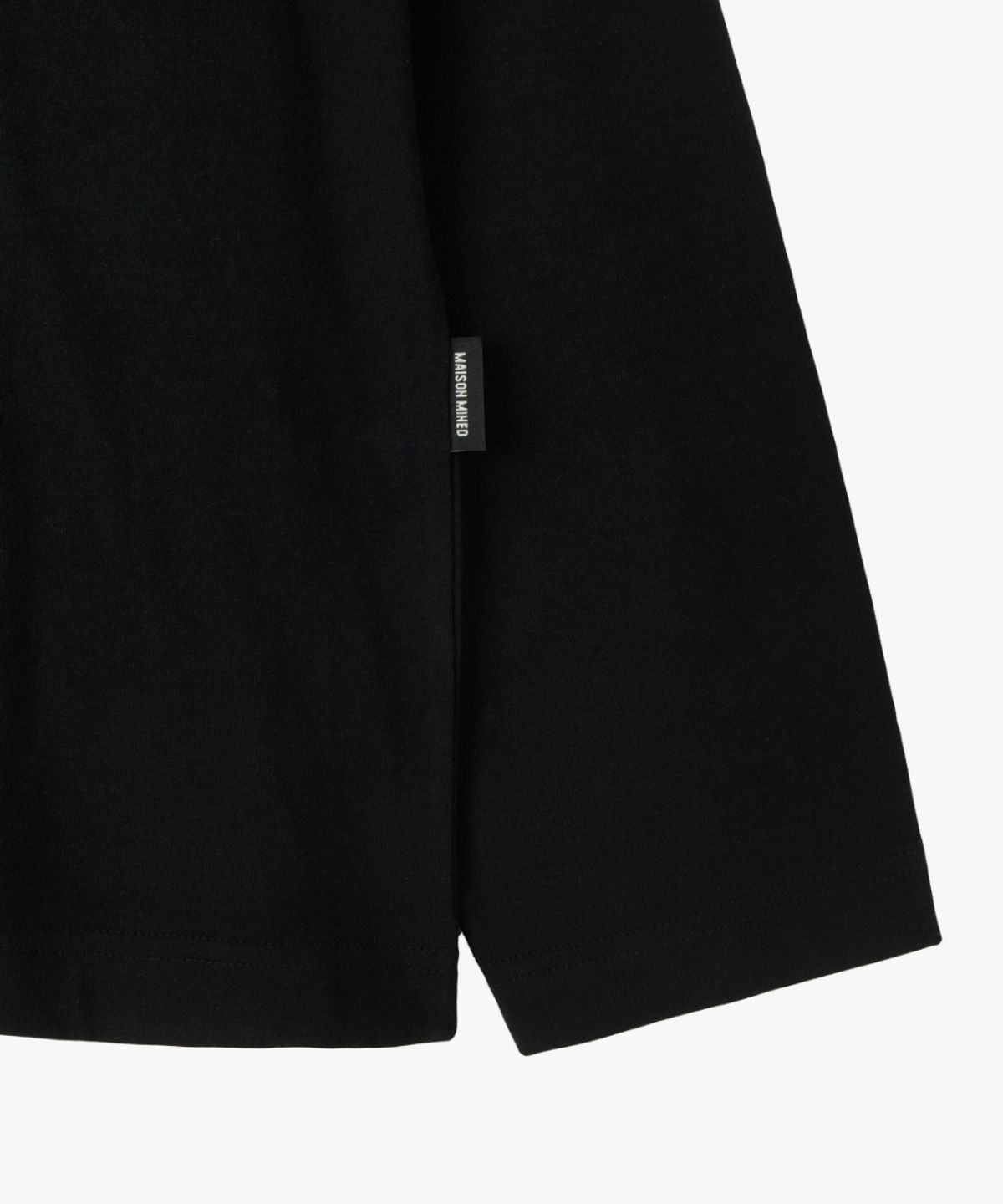 메종미네드(MAISON MINED) STICKY LONG SLEEVE BLACK