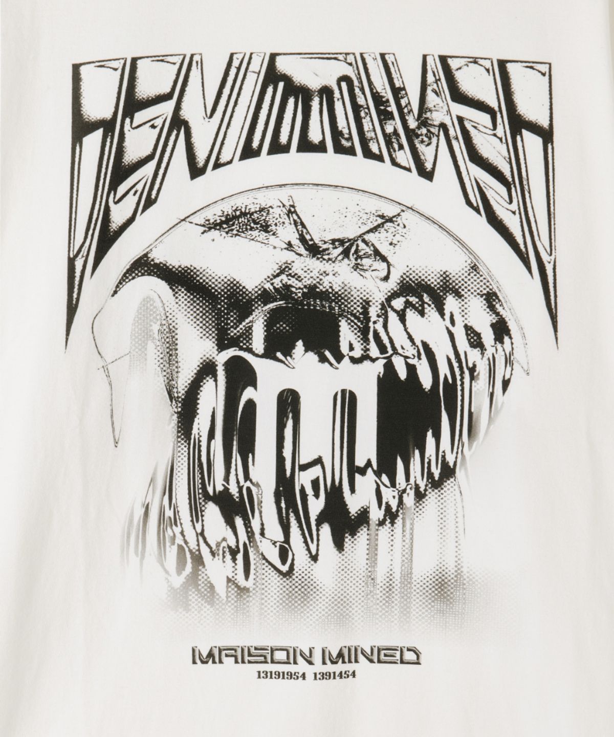 메종미네드(MAISON MINED) STICKY LONG SLEEVE WHITE