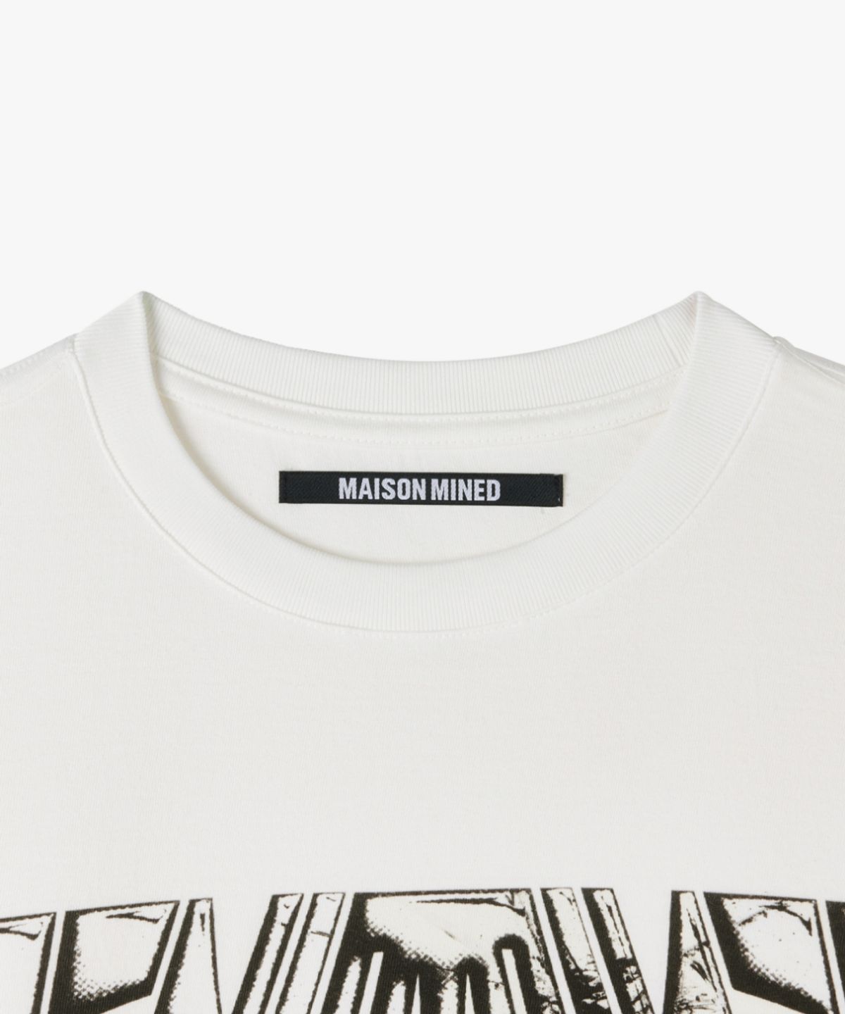 메종미네드(MAISON MINED) STICKY LONG SLEEVE WHITE