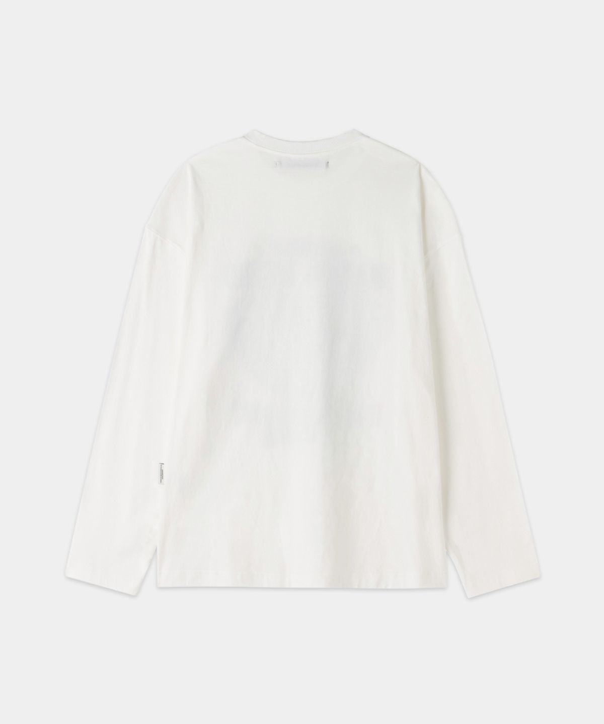 메종미네드(MAISON MINED) DOODLE HEART LONG SLEEVE WHITE