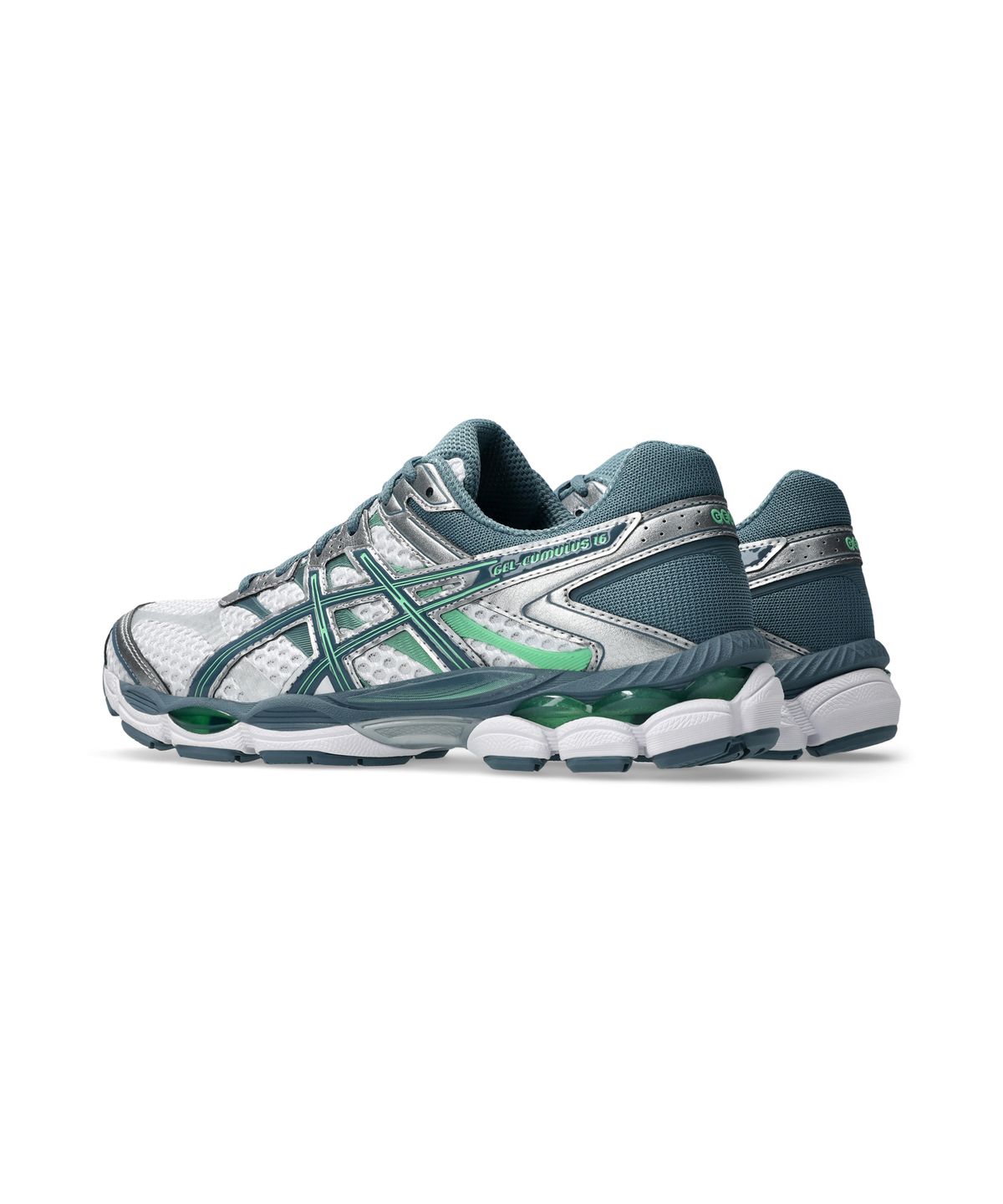 아식스(ASICS) 젤-큐뮬러스 16 - 화이트:아이언클래드 / 1203A733-100