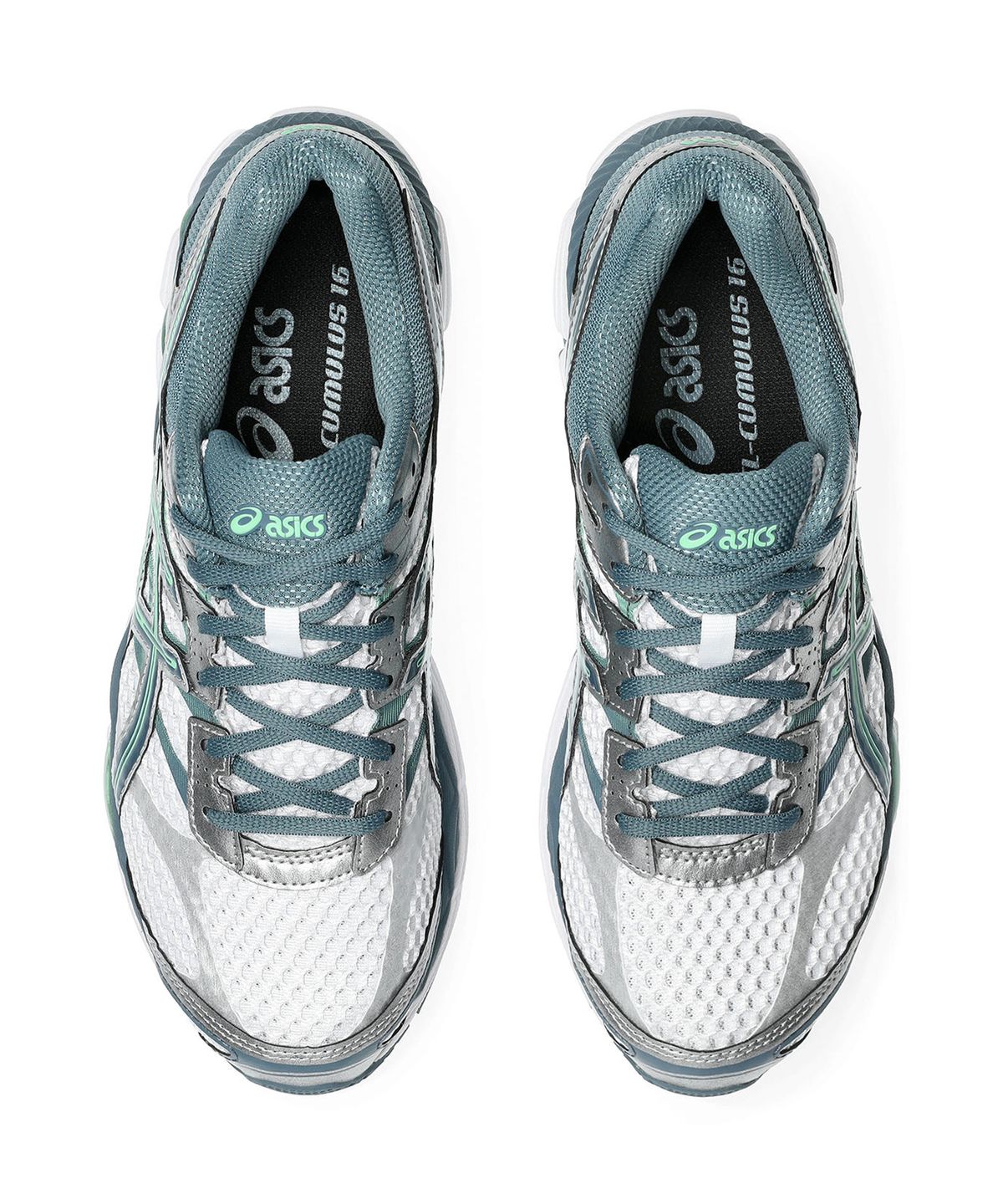 아식스(ASICS) 젤-큐뮬러스 16 - 화이트:아이언클래드 / 1203A733-100