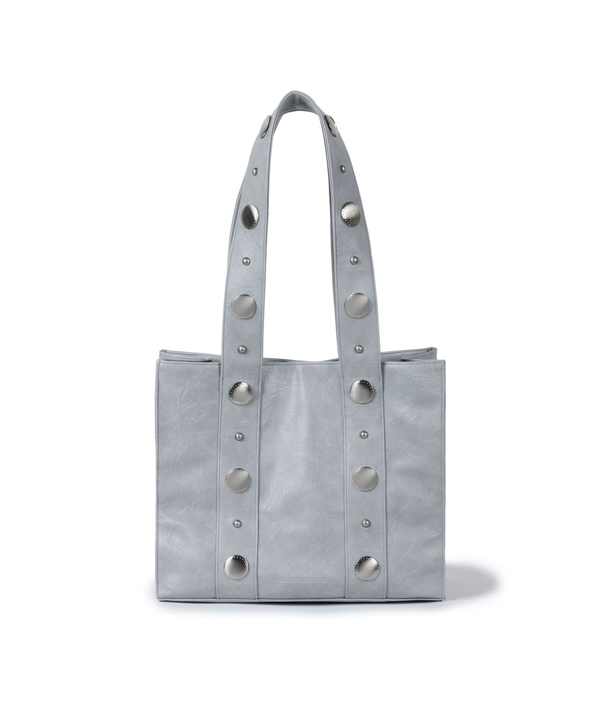 이우가마카라스(IUGAMAKARAS) Big Studded Shopper Bag (Sky Blue)