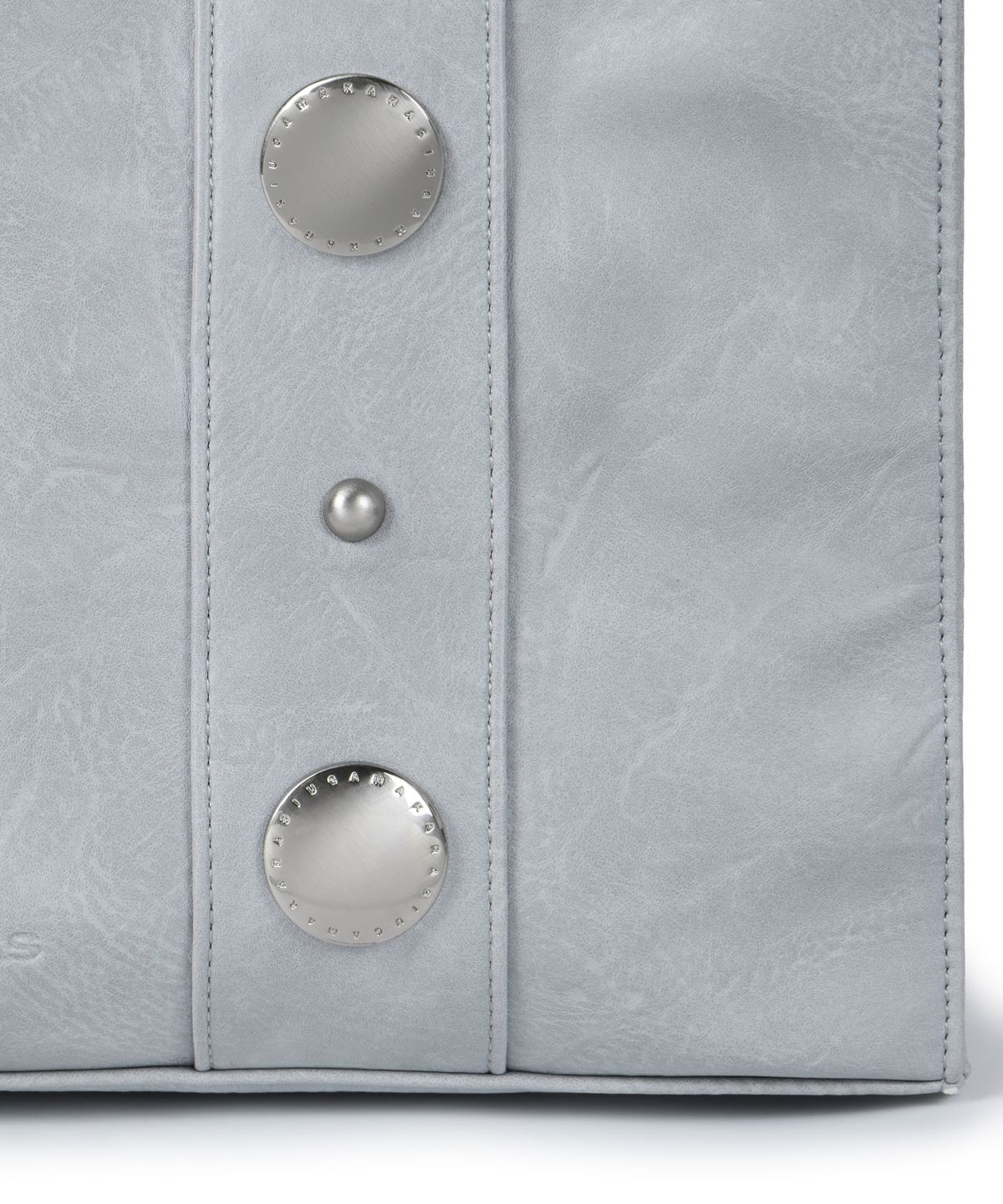 이우가마카라스(IUGAMAKARAS) Big Studded Shopper Bag (Sky Blue)