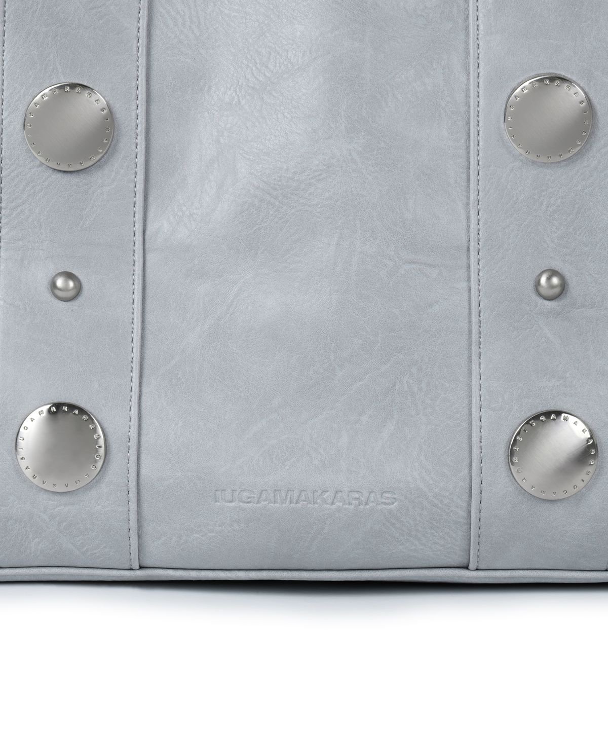 이우가마카라스(IUGAMAKARAS) Big Studded Shopper Bag (Sky Blue)