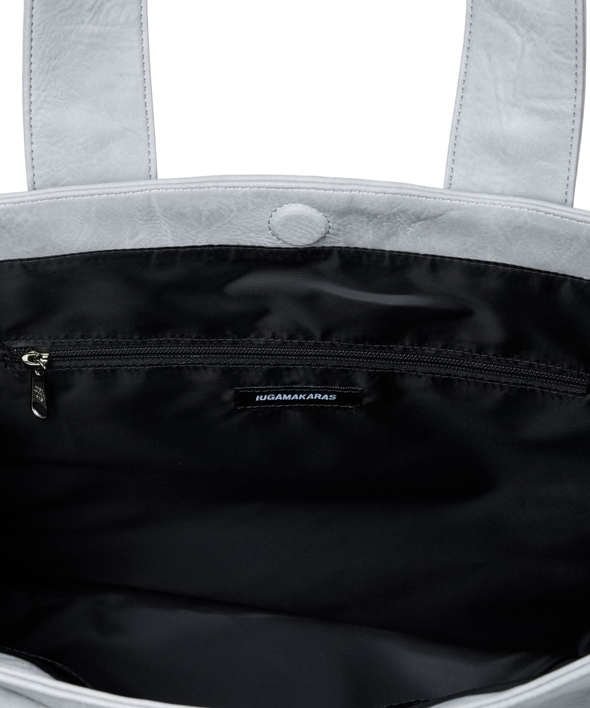 이우가마카라스(IUGAMAKARAS) Big Studded Shopper Bag (Sky Blue)