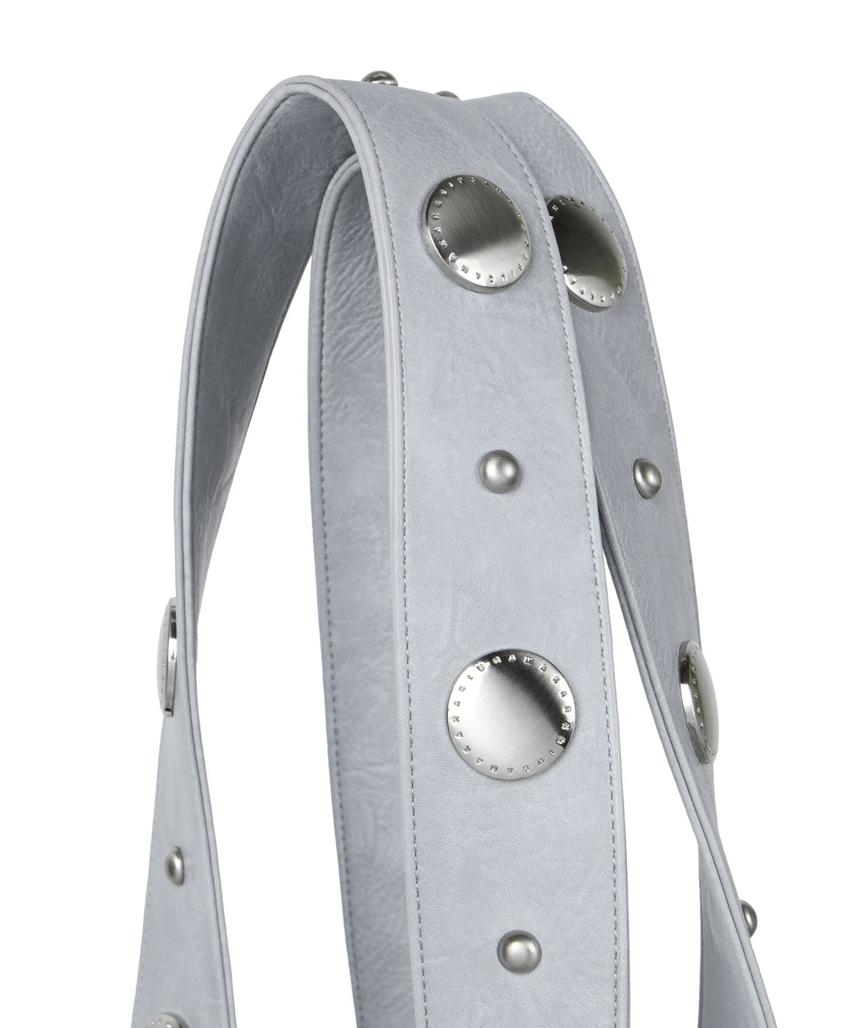 이우가마카라스(IUGAMAKARAS) Big Studded Shopper Bag (Sky Blue)