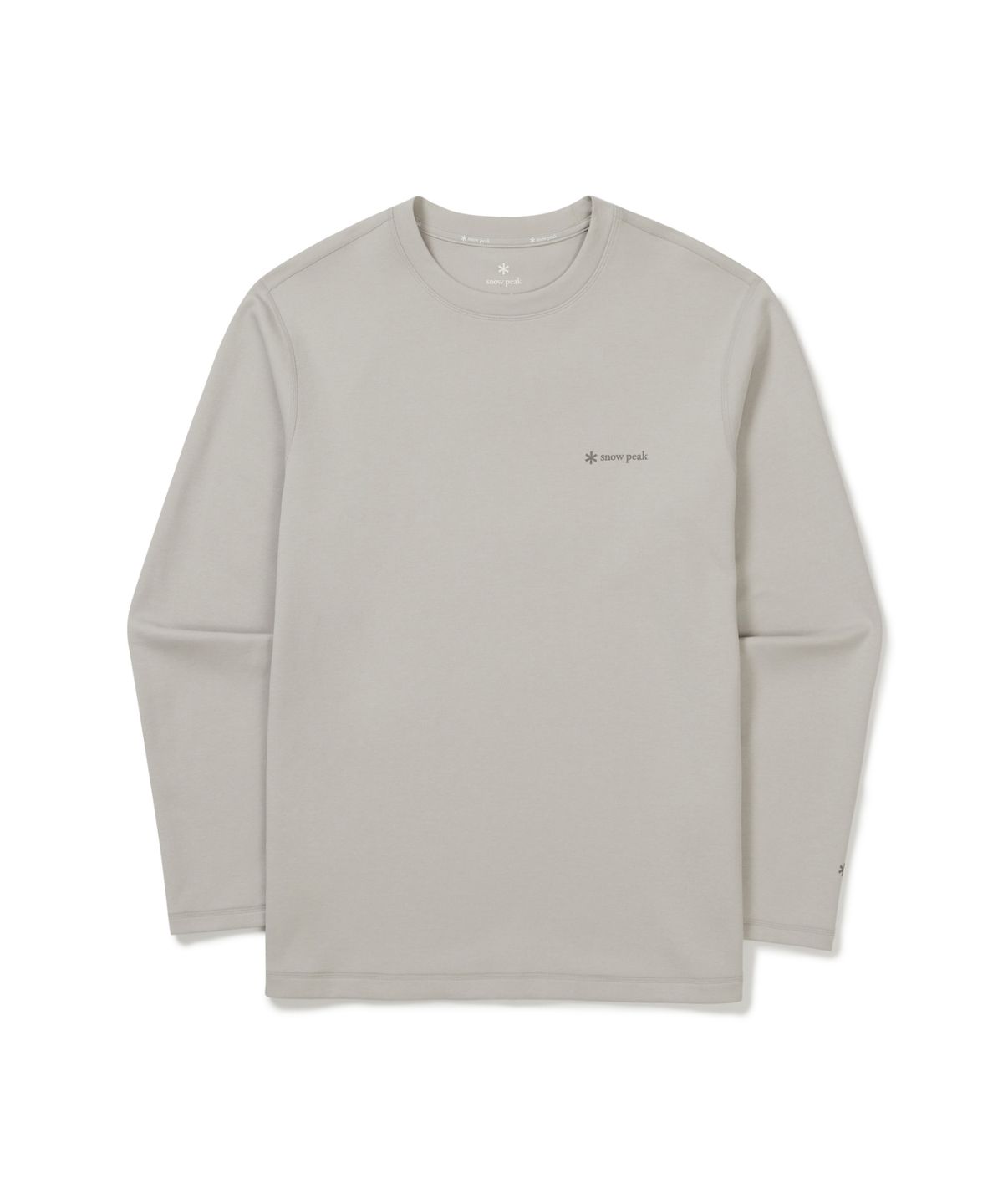 스노우피크 어패럴(SNOWPEAK APPAREL) 델타피크 퀵드라이 긴팔 티셔츠 (S25FMTTL22) Sand Beige