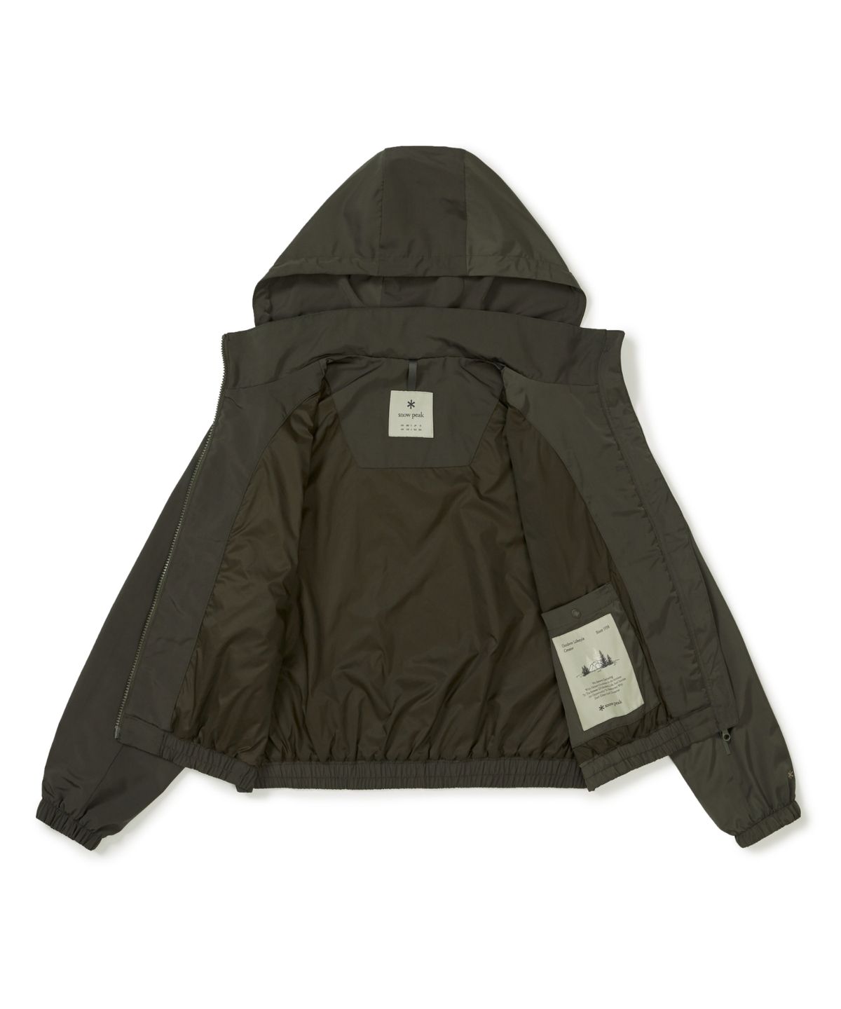 스노우피크 어패럴(SNOWPEAK APPAREL) 메모리 여성 바람막이 (S25FWFWB70) Khaki