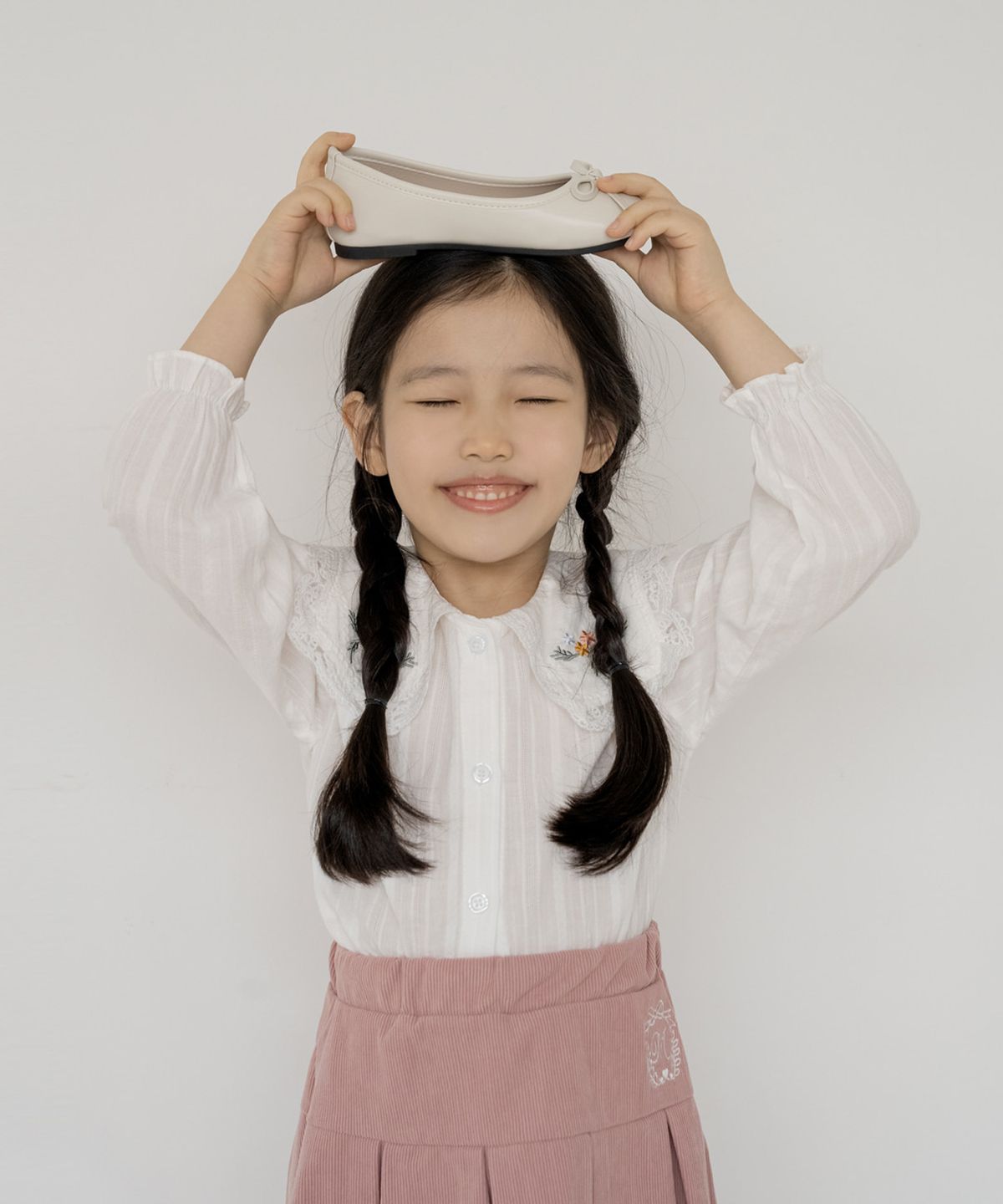 착한구두(CHAAKAN) 바론 리본 플랫 PLLTR1g2199