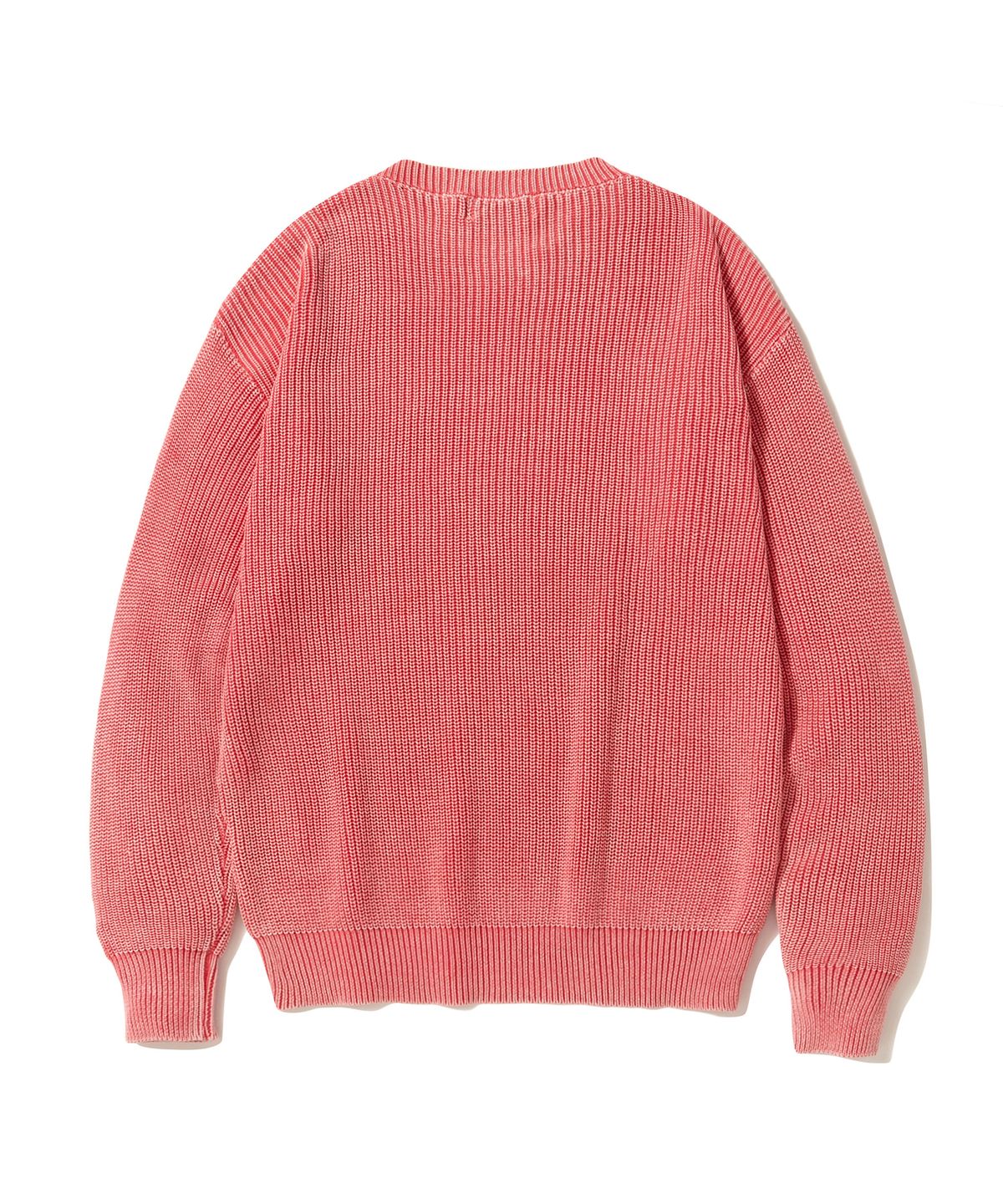 쿨트(KULTE) PIGMENT CREWNECK KNIT_PINK