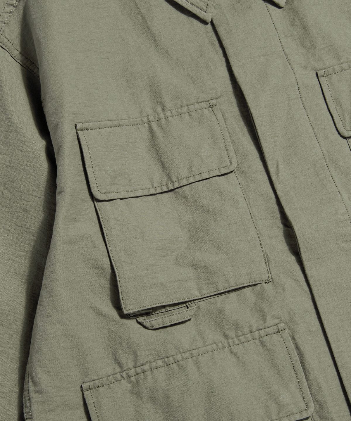 에스피오나지(ESPIONAGE) Washed CN BDU Jacket Dusty Olive