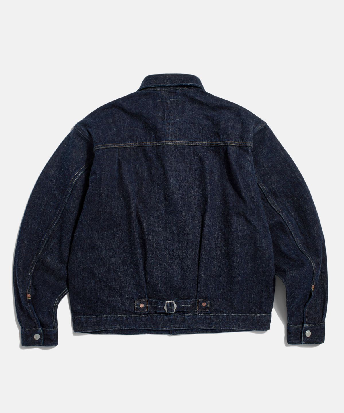 에스피오나지(ESPIONAGE) Type 1 Selvedge Denim Trucker Jacket Dark Indigo