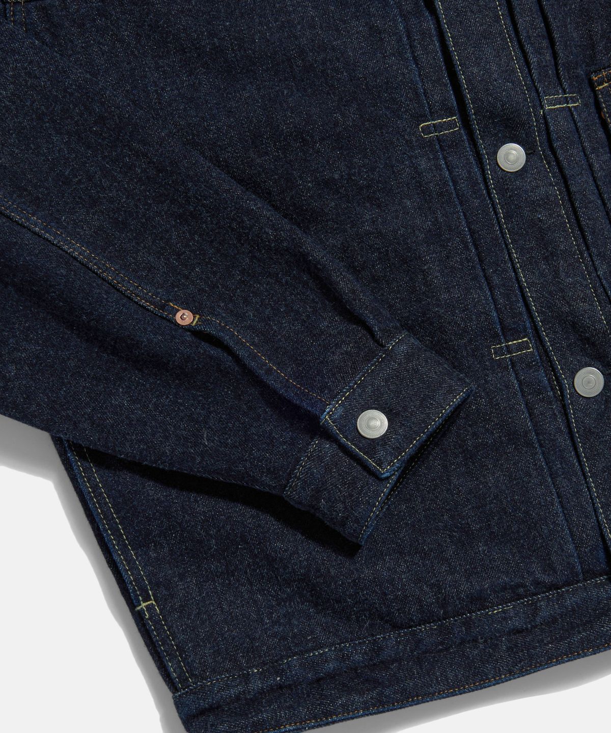 에스피오나지(ESPIONAGE) Type 1 Selvedge Denim Trucker Jacket Dark Indigo