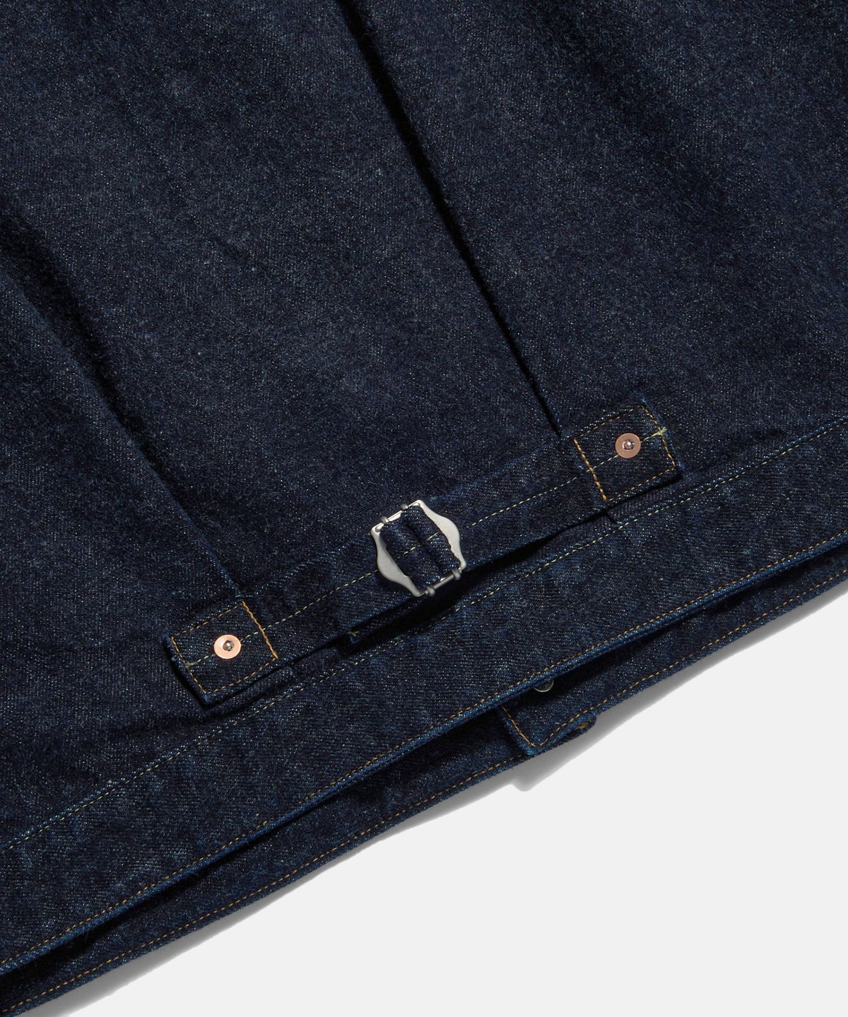 에스피오나지(ESPIONAGE) Type 1 Selvedge Denim Trucker Jacket Dark Indigo
