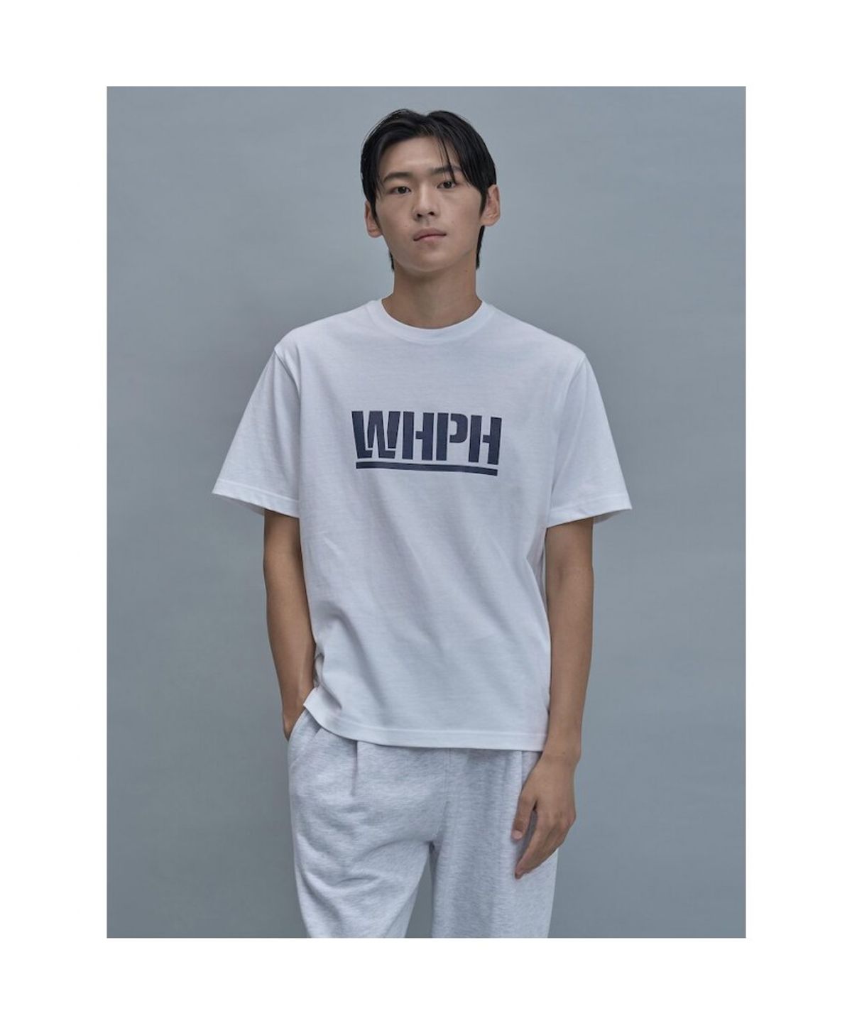시프트지(SHIFT.G) WHPH Logo Overfit TShirt  White