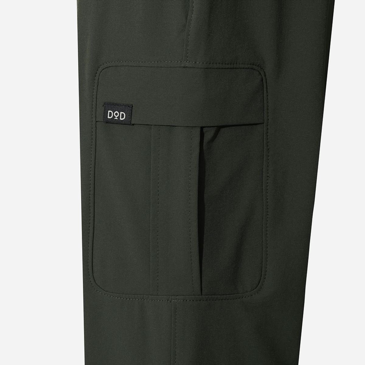 디오디(DOD) 웜블 카고 슬림핏 조거팬츠 여자(D.KHAKI)