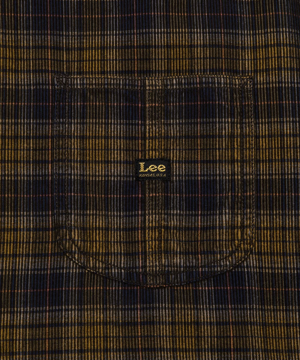 리(LEE) 로코 포켓 코듀로이 셔츠 브라운