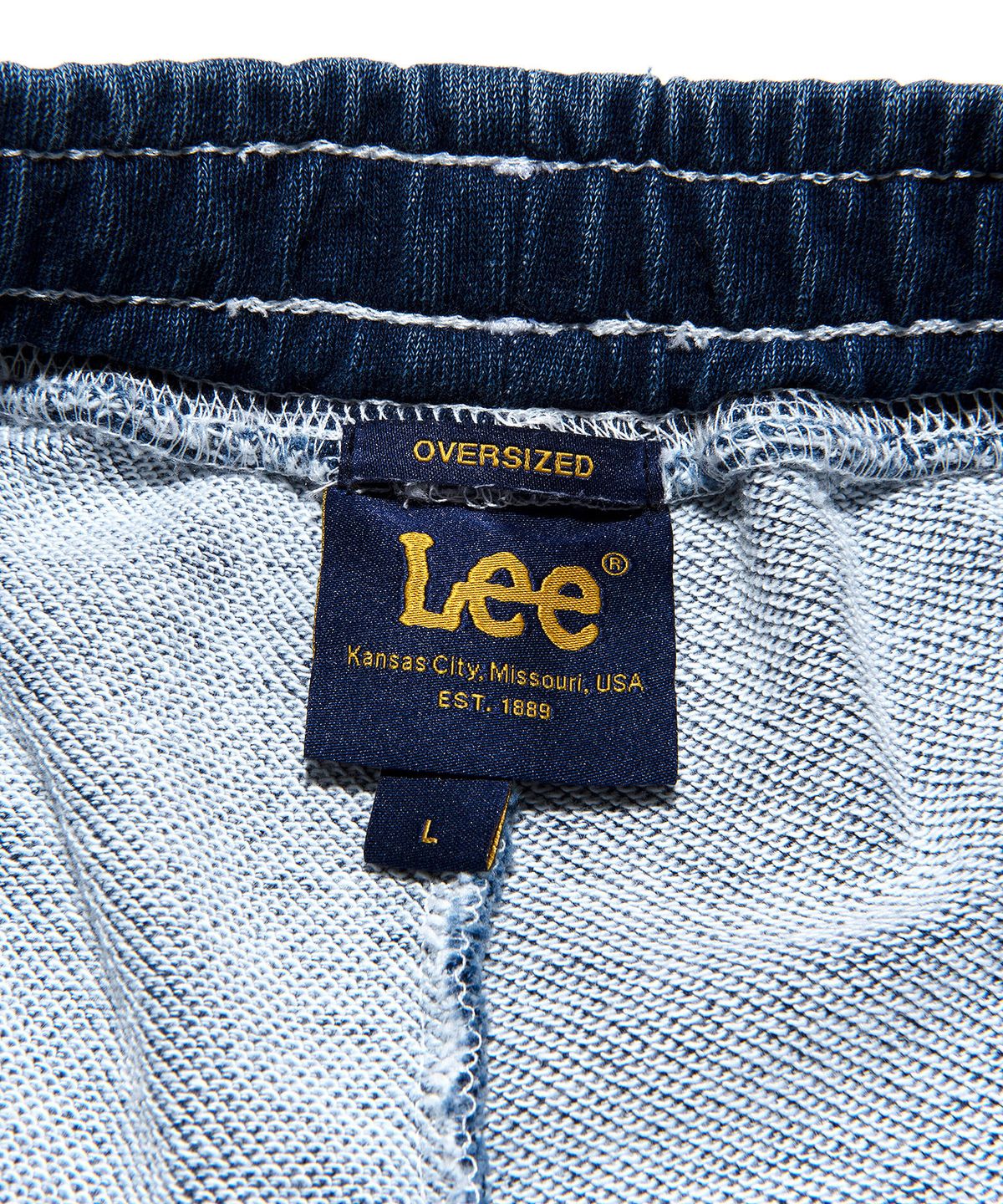 리(LEE) 인디고 저지 스웻 팬츠 인디고블루