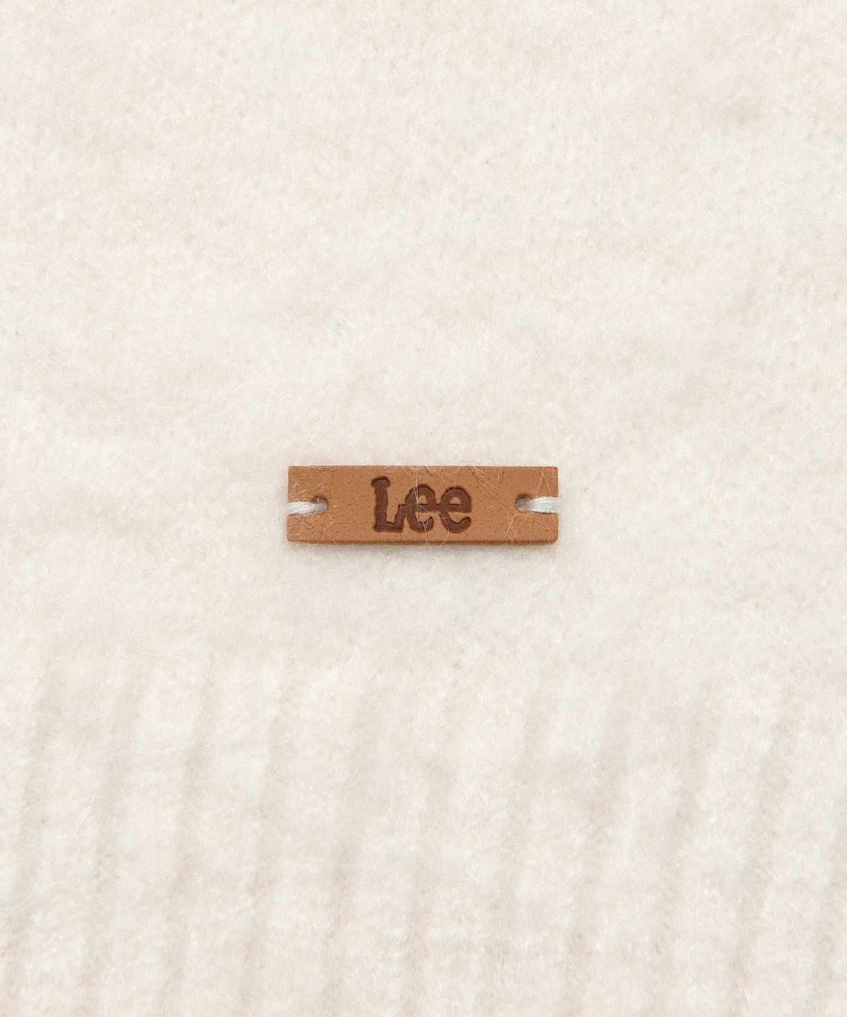 리(LEE) 우먼 브러쉬 니트 아이보리