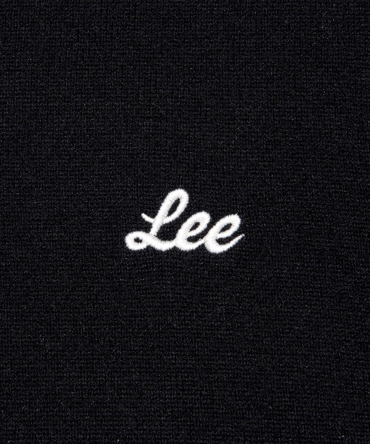 리(LEE) 우먼 라운드 니트 블랙