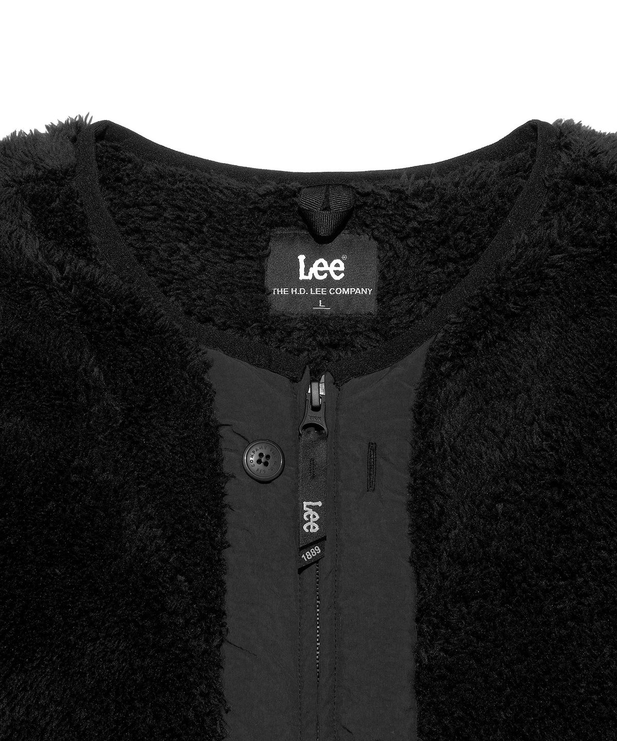 리(LEE) 플러피 투웨이 라이너 블랙