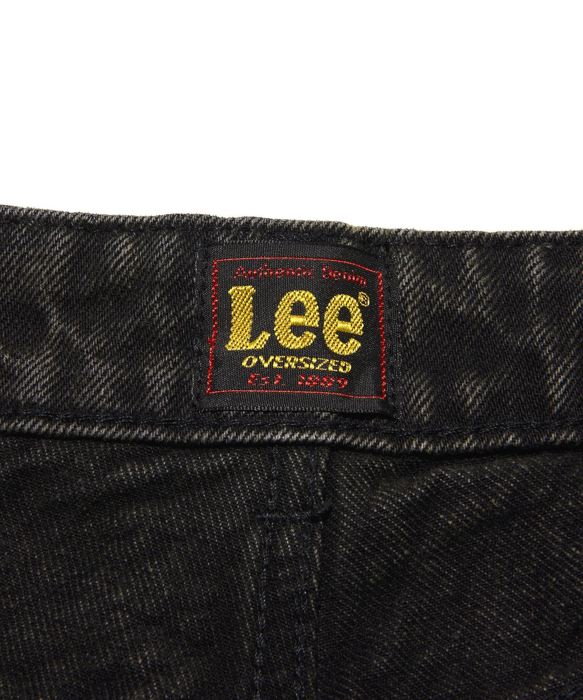 리(LEE) 우먼 오버사이즈드핏 데님 팬츠 브라운