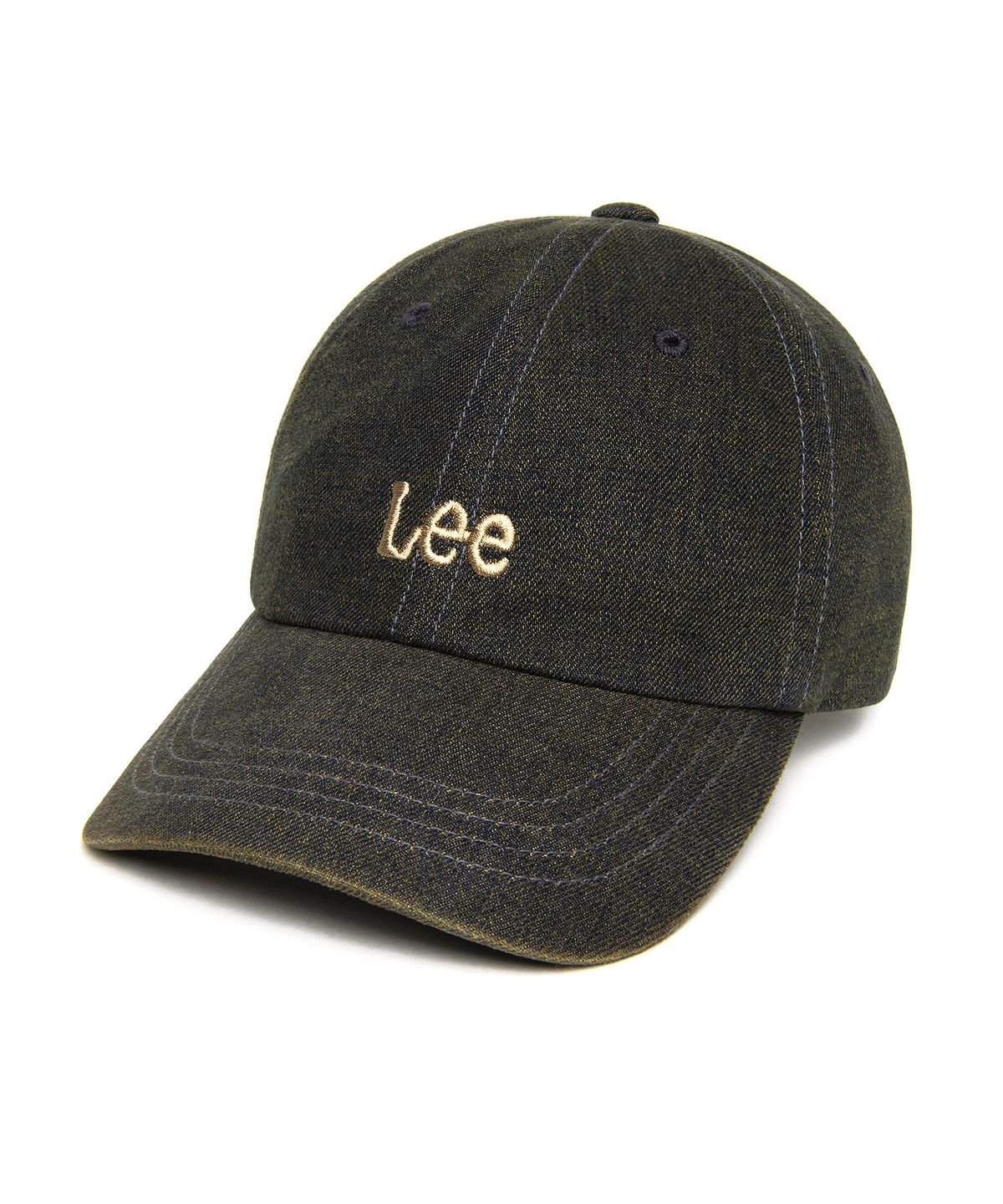 리(LEE) 스몰 트위치 로고 데님 볼캡 피그먼트 인디고