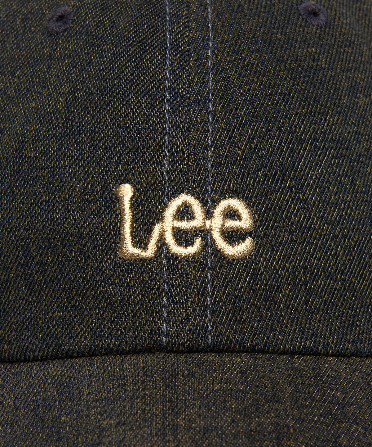 리(LEE) 스몰 트위치 로고 데님 볼캡 피그먼트 인디고