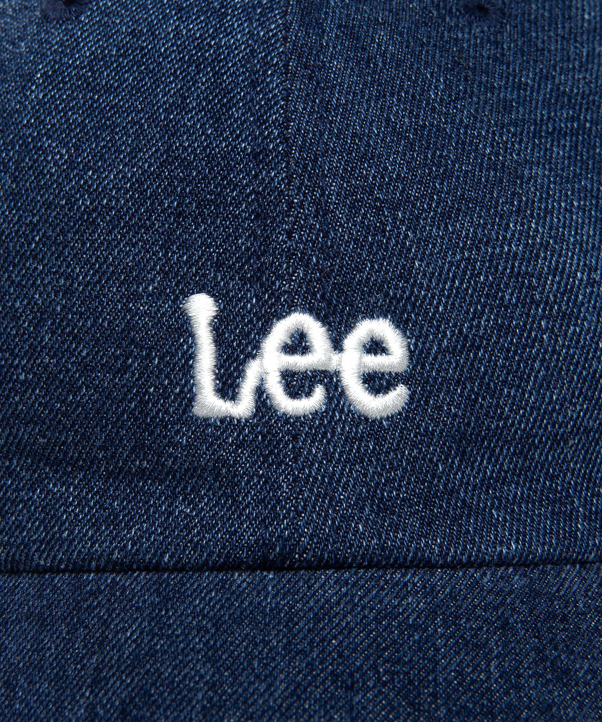 리(LEE) 스몰 트위치 로고 데님 볼캡 인디고 미듐