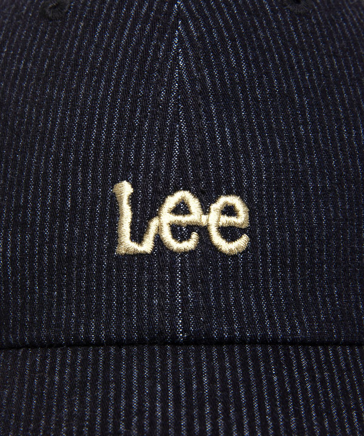 리(LEE) 스몰 트위치 로고 데님 볼캡 인디고 다크
