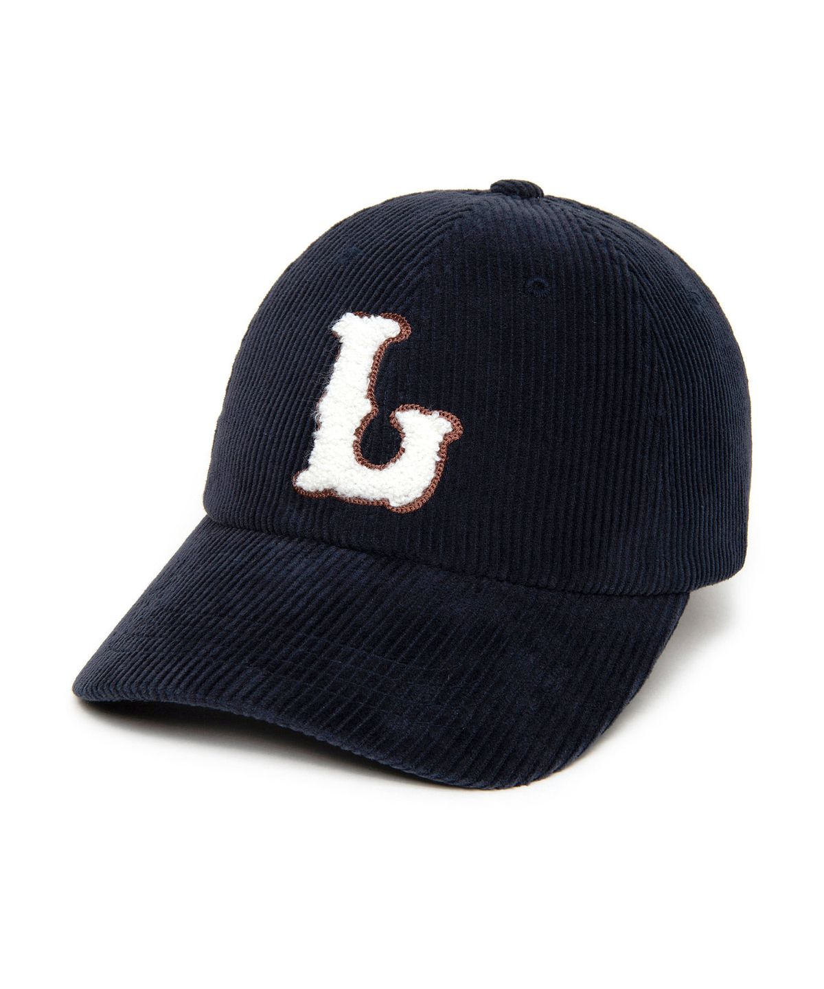 리(LEE) 심볼 로고 아플리케 볼캡 네이비