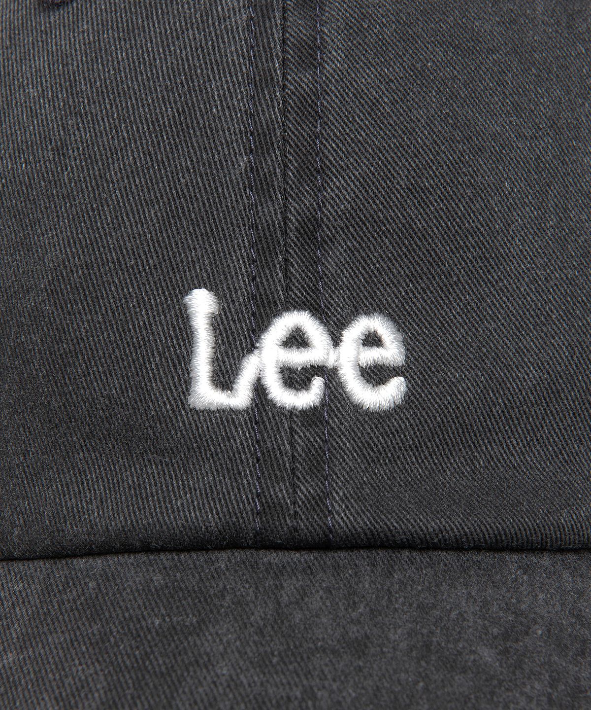 리(LEE) 스몰 트위치 로고 피그먼트 볼캡 챠콜
