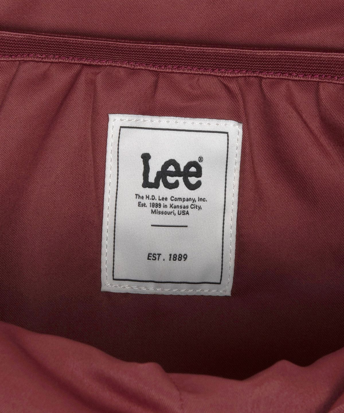 리(LEE) 미니 올데이 백팩 버건디
