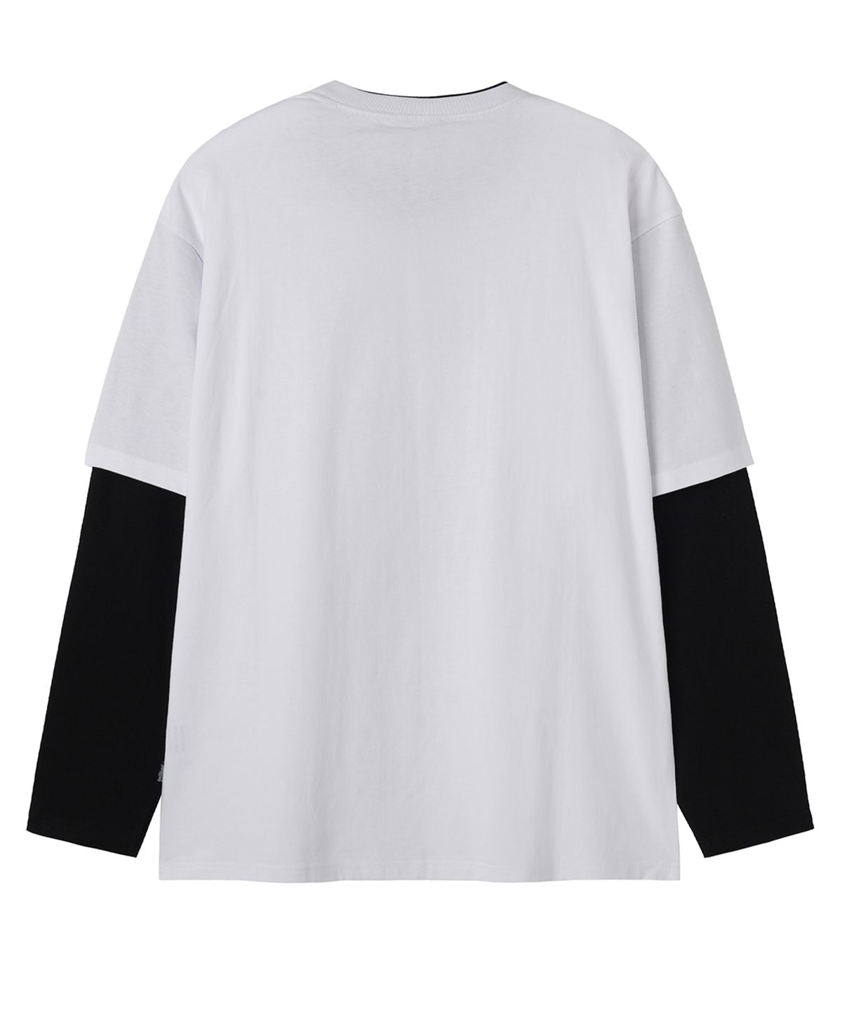 오픈야드(오와이)(OPENYARD(OY)) DOLLY LAYERED L/S TEE - WHITE
