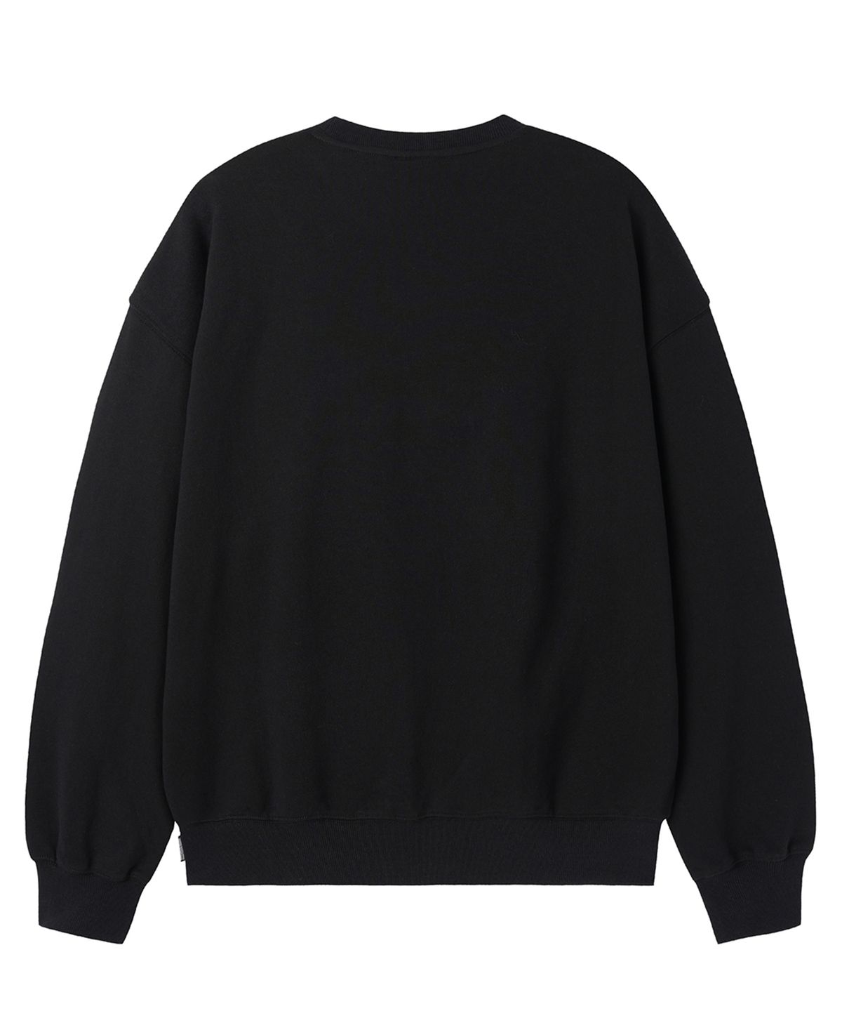 오픈야드(오와이)(OPENYARD(OY)) LINEWORK DOLLY CREWNECK - BLACK