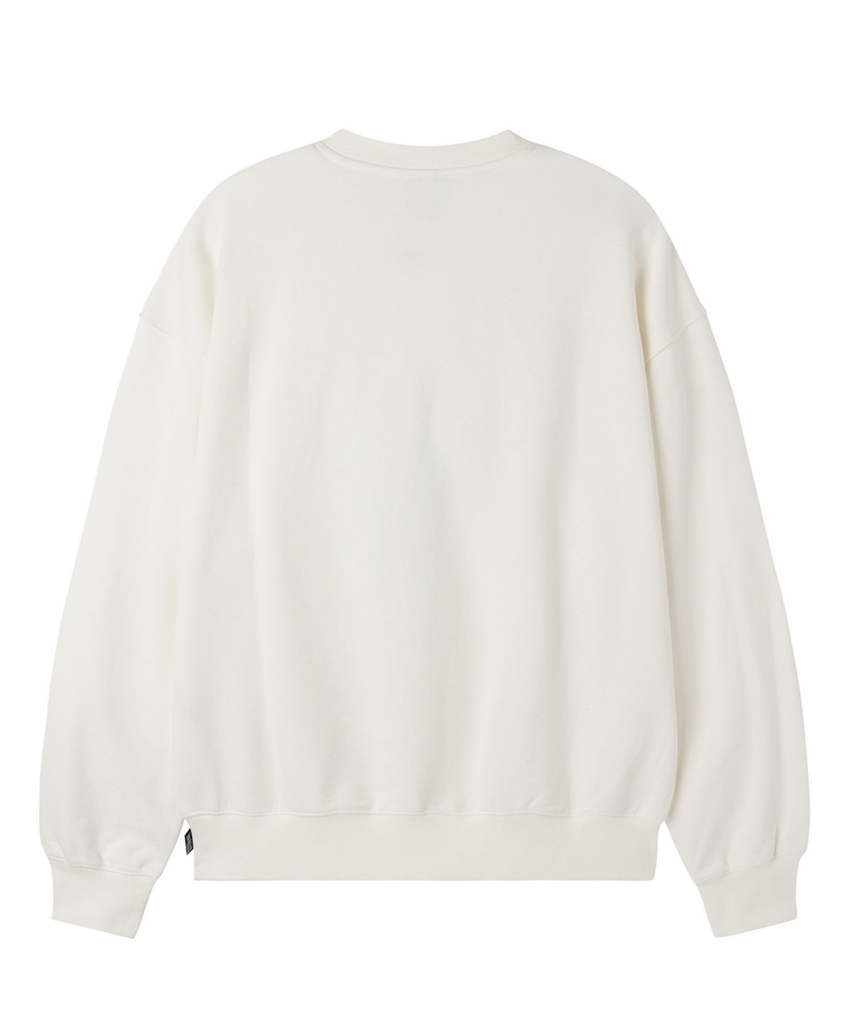 오픈야드(오와이)(OPENYARD(OY)) TAPE DOLLY CREWNECK - WHITE