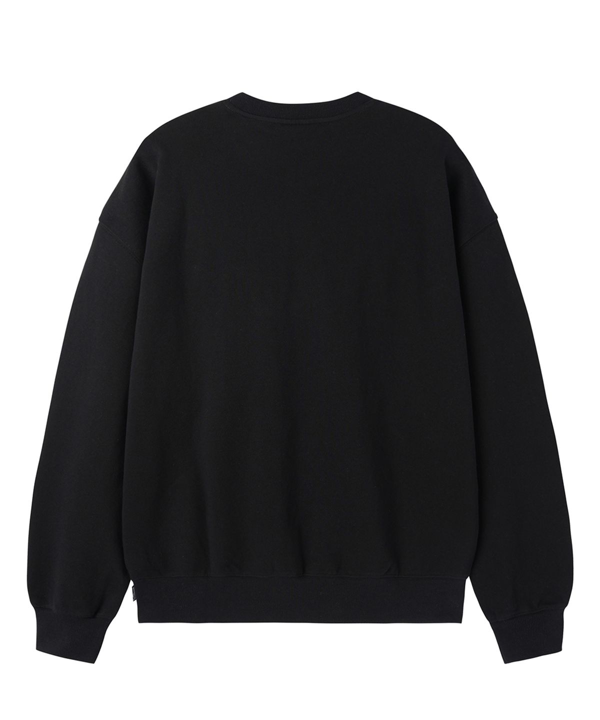 오픈야드(오와이)(OPENYARD(OY)) TAPE DOLLY CREWNECK - BLACK