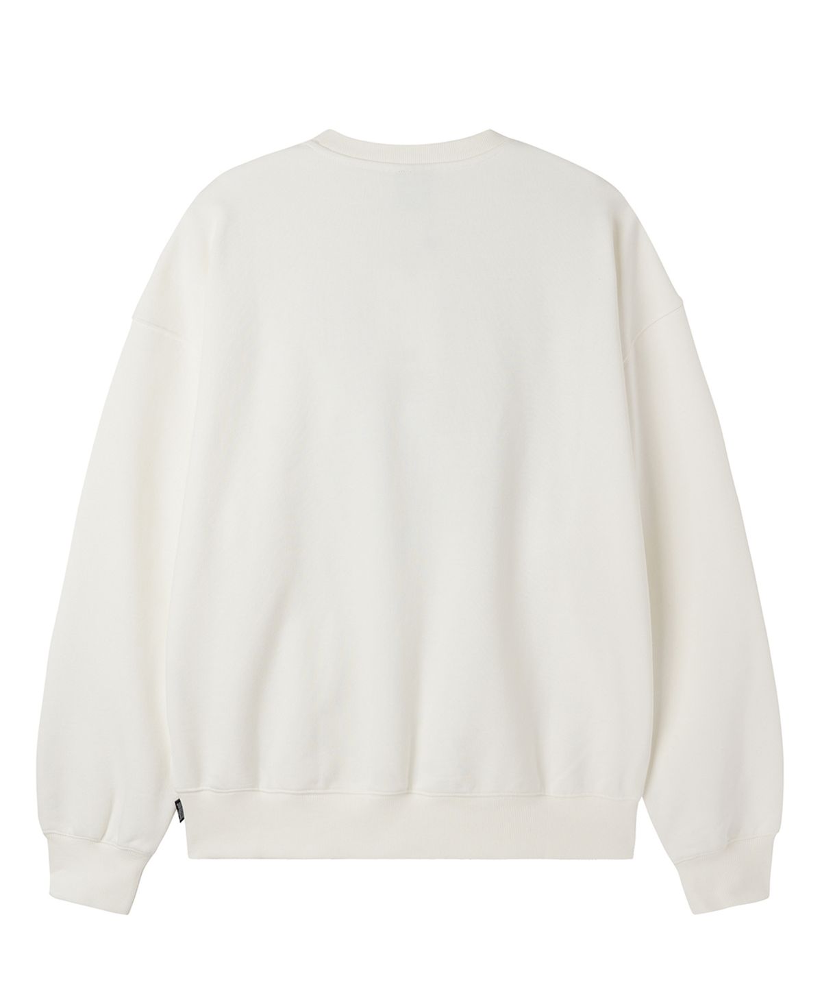 오픈야드(오와이)(OPENYARD(OY)) STITCHED DOLLY CREWNECK - WHITE