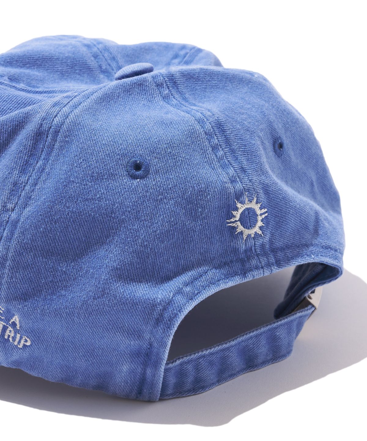 헬로 선라이즈(HELLO SUNRISE) H Logo Cotton Ball Cap_Blue